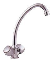 Двухрычажный смеситель для кухни (мойки) Ledeme Пента L4009