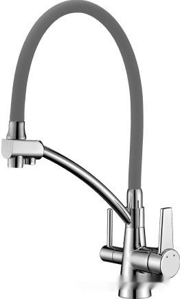 Смеситель Lemark Comfort LM3071C (серый)