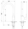 Смеситель Lemark Evitta LM0505C для кухонной мойки