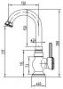 Смеситель Zorg AZR 700 U-6-12 BR