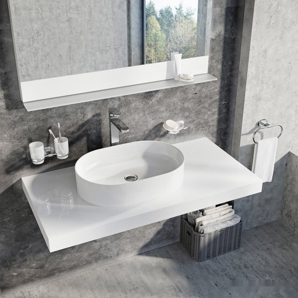 Умывальник Ravak Ceramic Slim O XJX01155001, фото 4