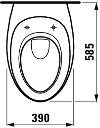 Унитаз Laufen Il Bagno Alessi One 821971, фото 2