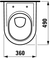 Унитаз Laufen Pro 820952, фото 2