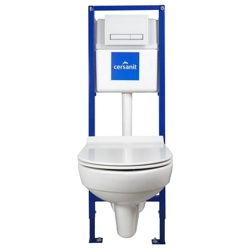 Унитаз Cersanit Link Pro с City New Clean On [S-SET-CITYC-LPRO-S-DL-WG-w], фото 2
