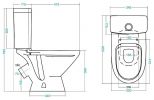 Унитаз Santek Лига 1WH302197