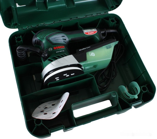 Эксцентриковая шлифмашина Bosch PEX 400 AE 06033A4000, фото 6