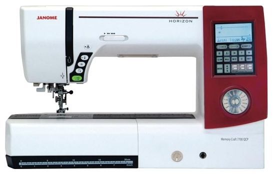 Швейная машина Janome Memory Craft 7700 QCP Horizon