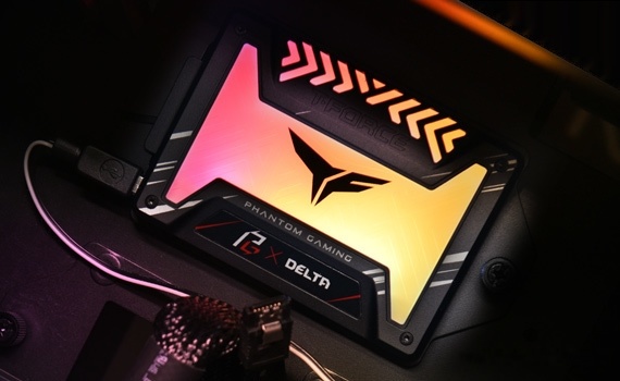 SSD ASROCK Delta Phantom Gaming RGB 250GB T253PG250G3C313, фото 9