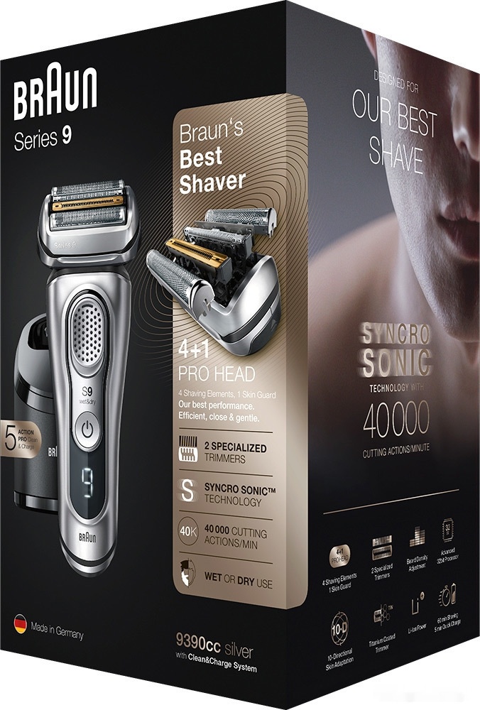 Электробритва Braun Series 9 9390cc, фото 5