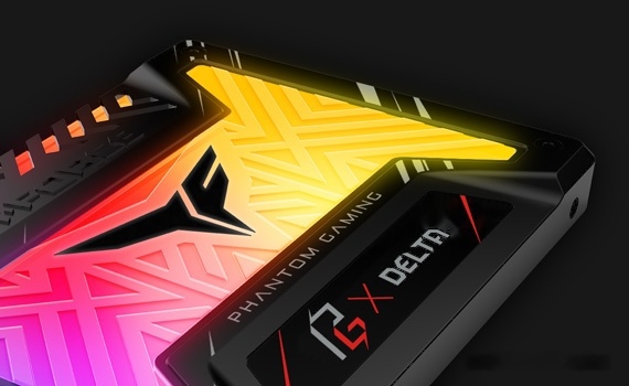 SSD ASROCK Delta Phantom Gaming RGB 250GB T253PG250G3C313, фото 4