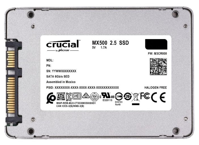 Жесткий диск Crucial CT1000MX500SSD1, фото 3
