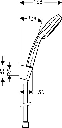 Душевая система Hansgrohe Croma 100 Vario/Porter'S (27594000), фото 2