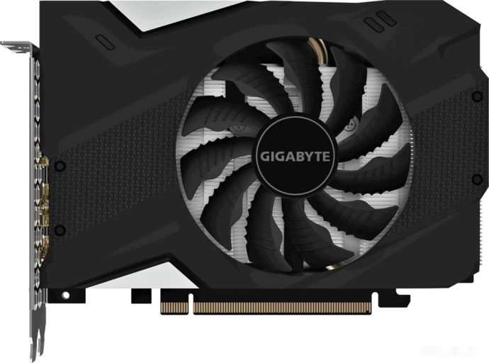 Видеокарта Gigabyte GeForce GTX 1660 Ti Mini ITX OC 6GB GDDR6 GV-N166TIXOC-6GD, фото 1