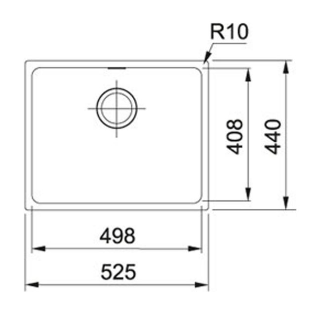 Кухонная мойка Franke SID 110-50 (Кофе), фото 2