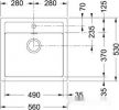 Кухонная мойка Franke Sirius SID 610 114.0443.343 (полярный белый)