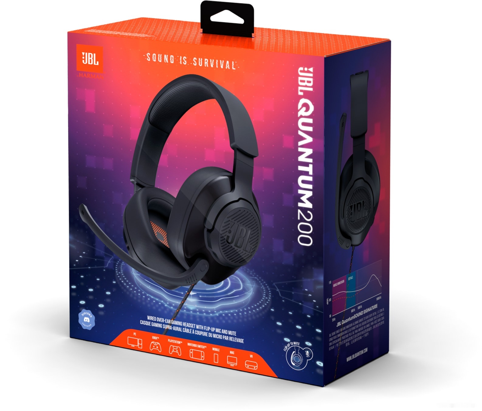 Наушники JBL Quantum 200, фото 3