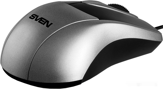 Мышь Sven RX-110 USB (серебристый), фото 4