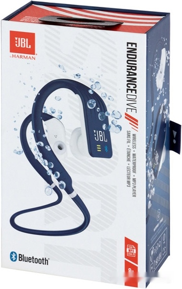 Наушники JBL Endurance DIVE (синий), фото 7