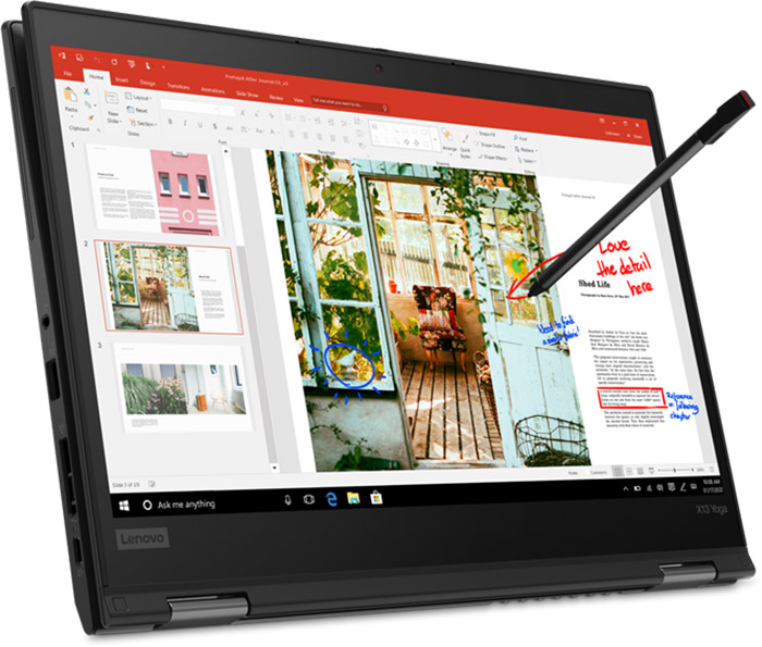 Ноутбук 2-в-1 Lenovo ThinkPad X13 Yoga Gen 1 20SX001DRT, фото 2