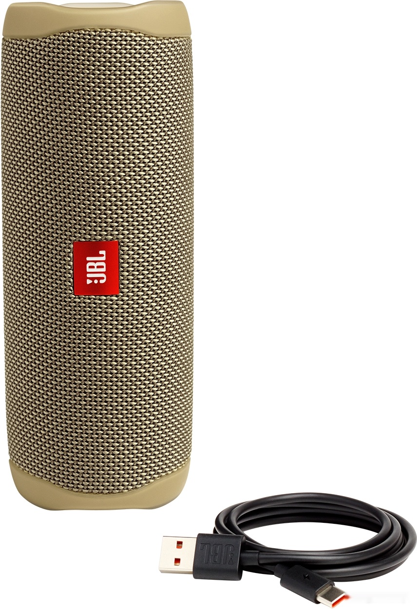 Беспроводная колонка JBL Flip 5 (песочный), фото 5