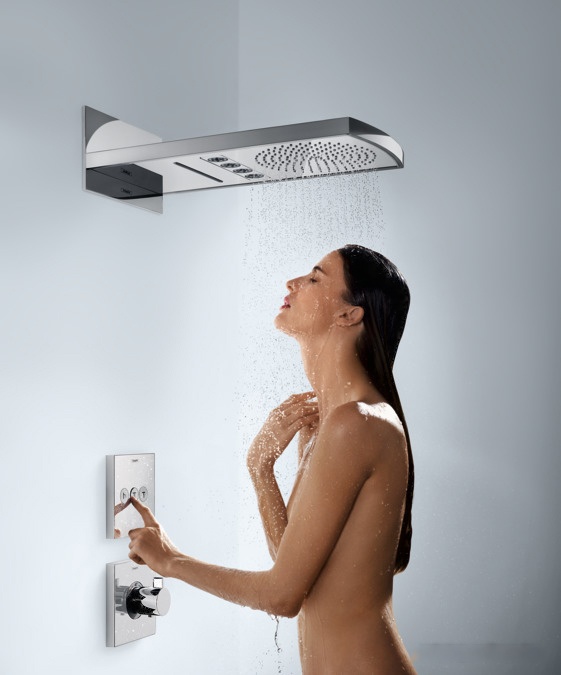 Переключатель режимов Hansgrohe ShowerSelect 15764000, фото 3