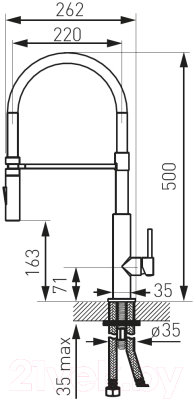 Смеситель Ferro Libretto BLE4B-12, фото 2
