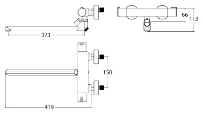 Смеситель Lemark Yeti LM7834C, фото 2