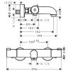 Смеситель Hansgrohe Ecostat 1001 CL 13201000