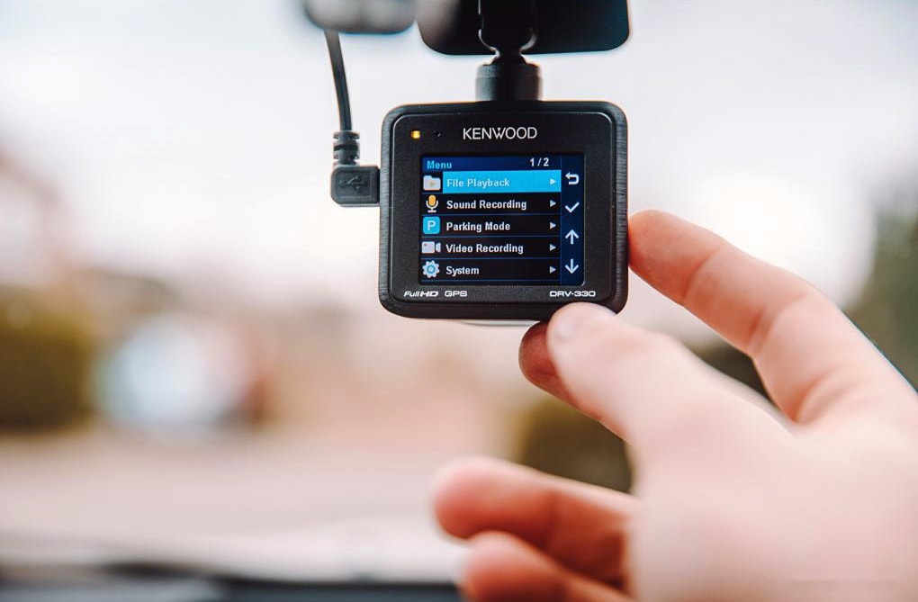 Автомобильный видеорегистратор Kenwood DRV-330, фото 5