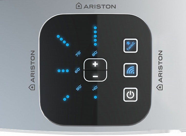 Водонагреватель Ariston ABS Vls Evo Wi-Fi Inox PW 80, фото 2