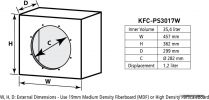 Головка сабвуфера Kenwood KFC-PS3017W