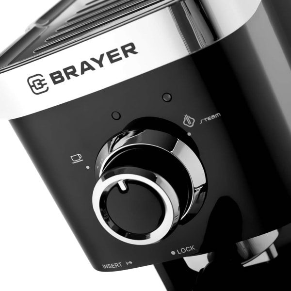 Рожковая помповая кофеварка Brayer BR1100, фото 4