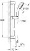 Душевой гарнитур Grohe New Tempesta Cosmopolitan 100 27786002