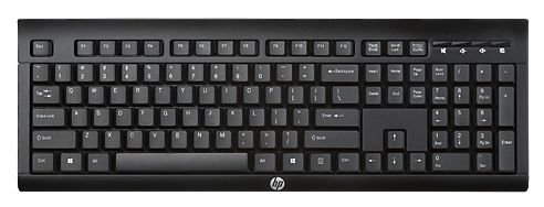 Клавиатура HP K2500 (E5E78AA) Black USB