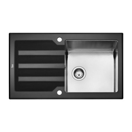 Кухонная мойка Teka Lux 1C1E (Black), фото 1