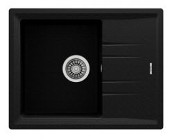 Кухонная мойка Teka Stone 45 S-TG 1B 1D (Black metallic)