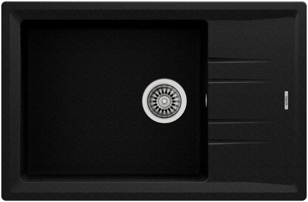 Кухонная мойка Teka Stone 60 S-TG 1B 1D (Black metallic)