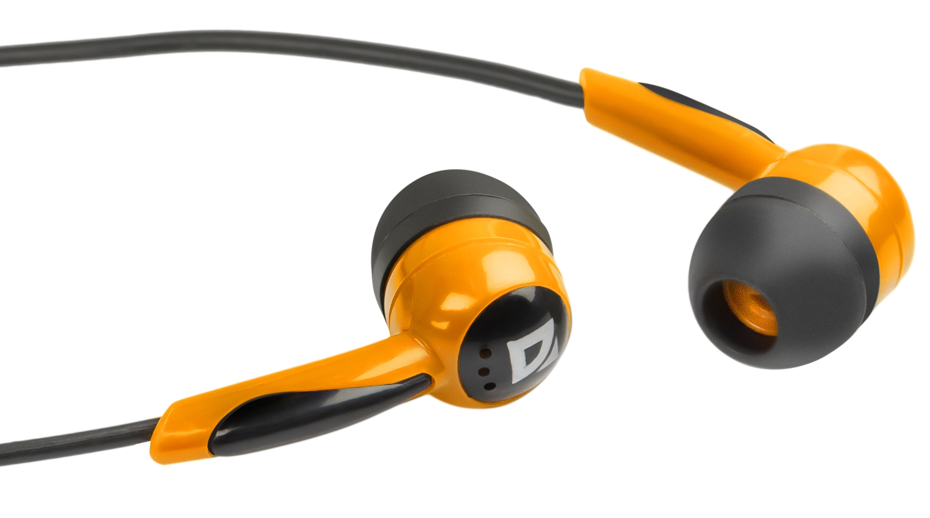 Наушники Defender Basic 604 (Black + orange), фото 2