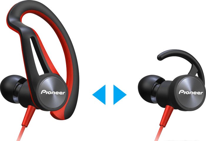 Наушники Pioneer SE-E5T (Red), фото 2