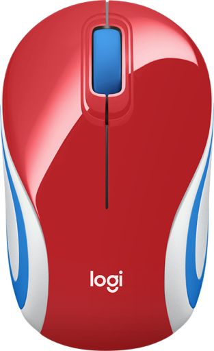 Мышь Logitech M187 (Red), фото 1