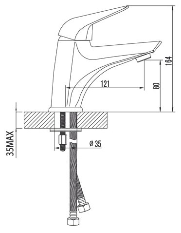 Смеситель Lemark Poseidon LM4206C, фото 2