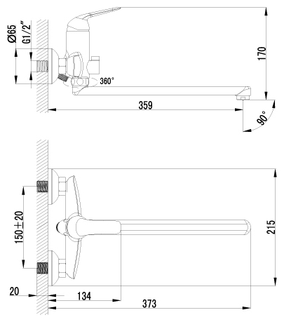 Смеситель Lemark Plus Advance LM1251C, фото 2