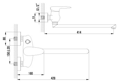 Смеситель Lemark Status LM4417C, фото 2
