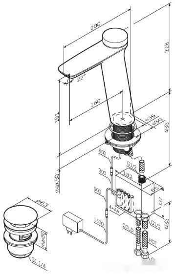 Смеситель Am.Pm Inspire 2.0 F50A93400, фото 7