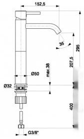 Смеситель Armatura Neda 5822-612-00