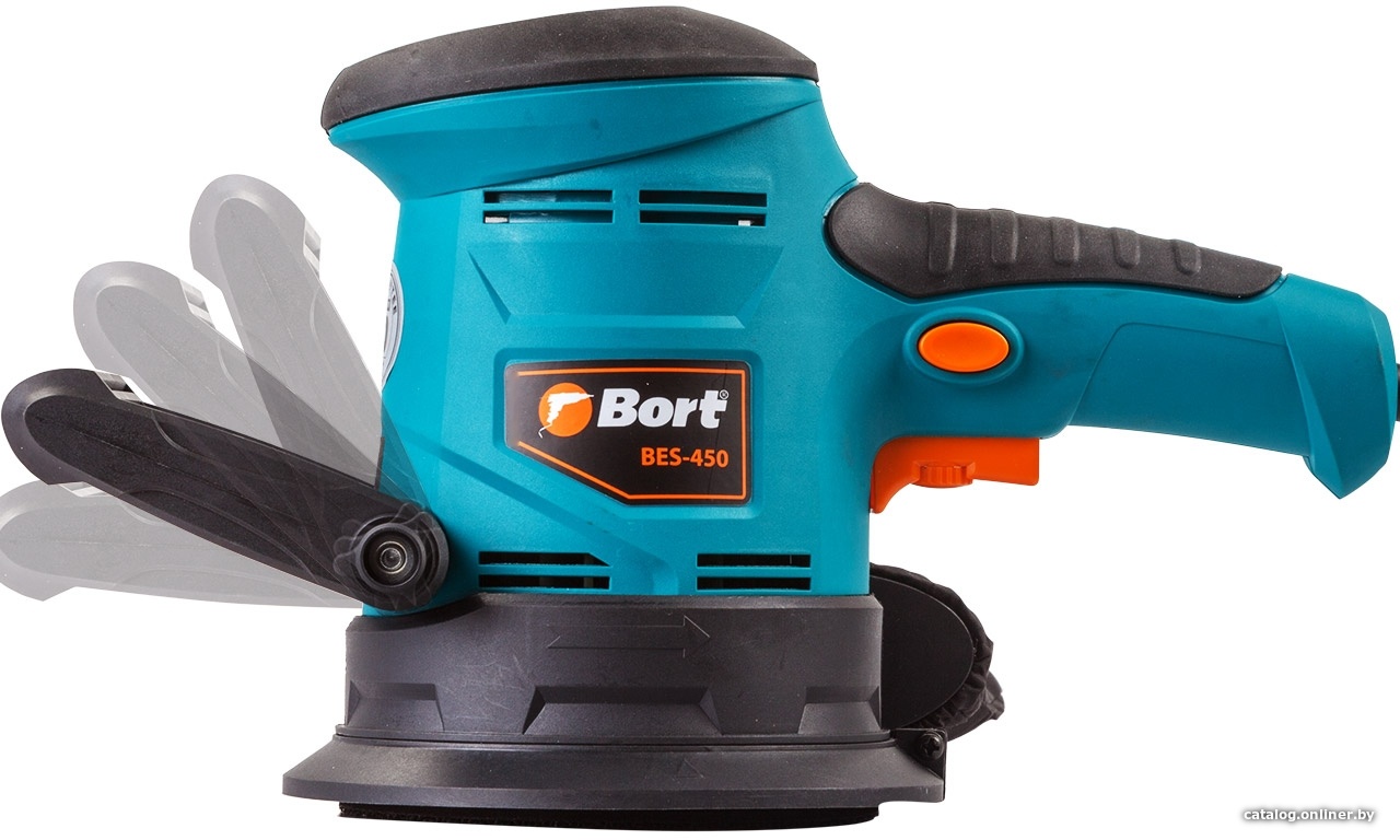Эксцентриковая шлифмашина BORT BES-450, фото 4