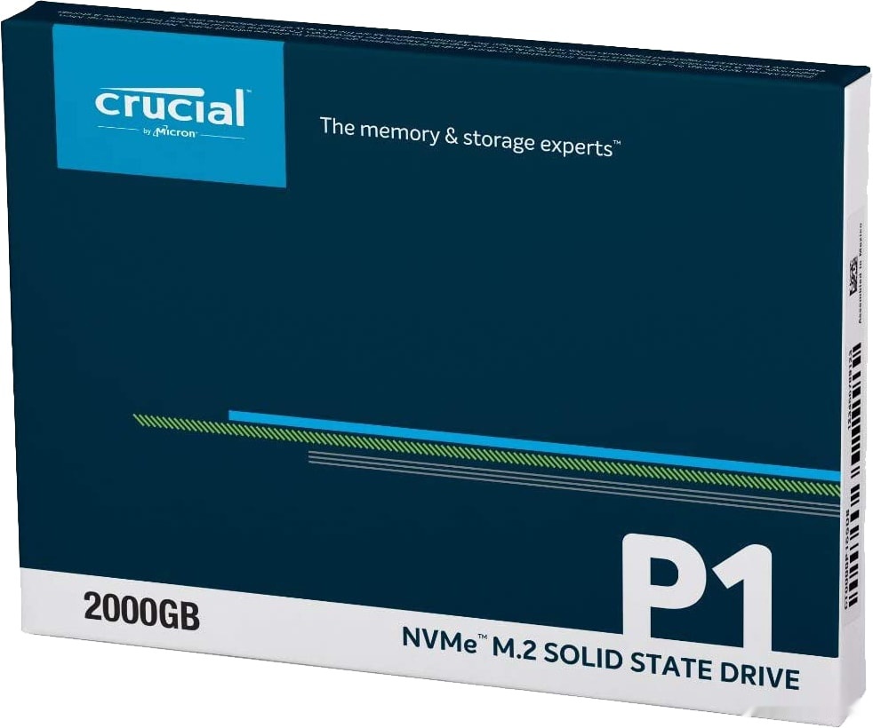 SSD Crucial P1 2TB CT2000P1SSD8, фото 2