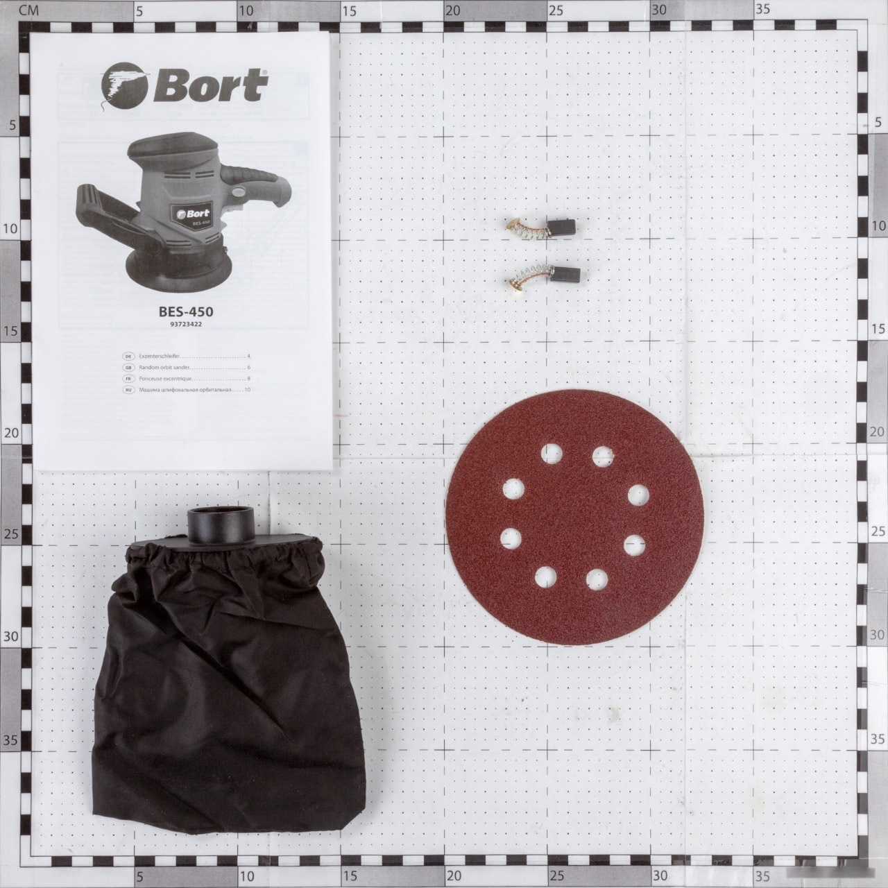 Эксцентриковая шлифмашина BORT BES-450, фото 7