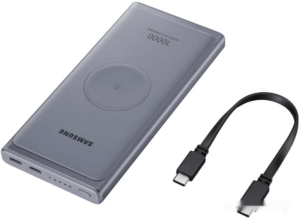 Портативное зарядное устройство Samsung EB-U3300 (темно-серый), фото 5