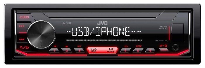 Автомагнитола JVC KD-X262
